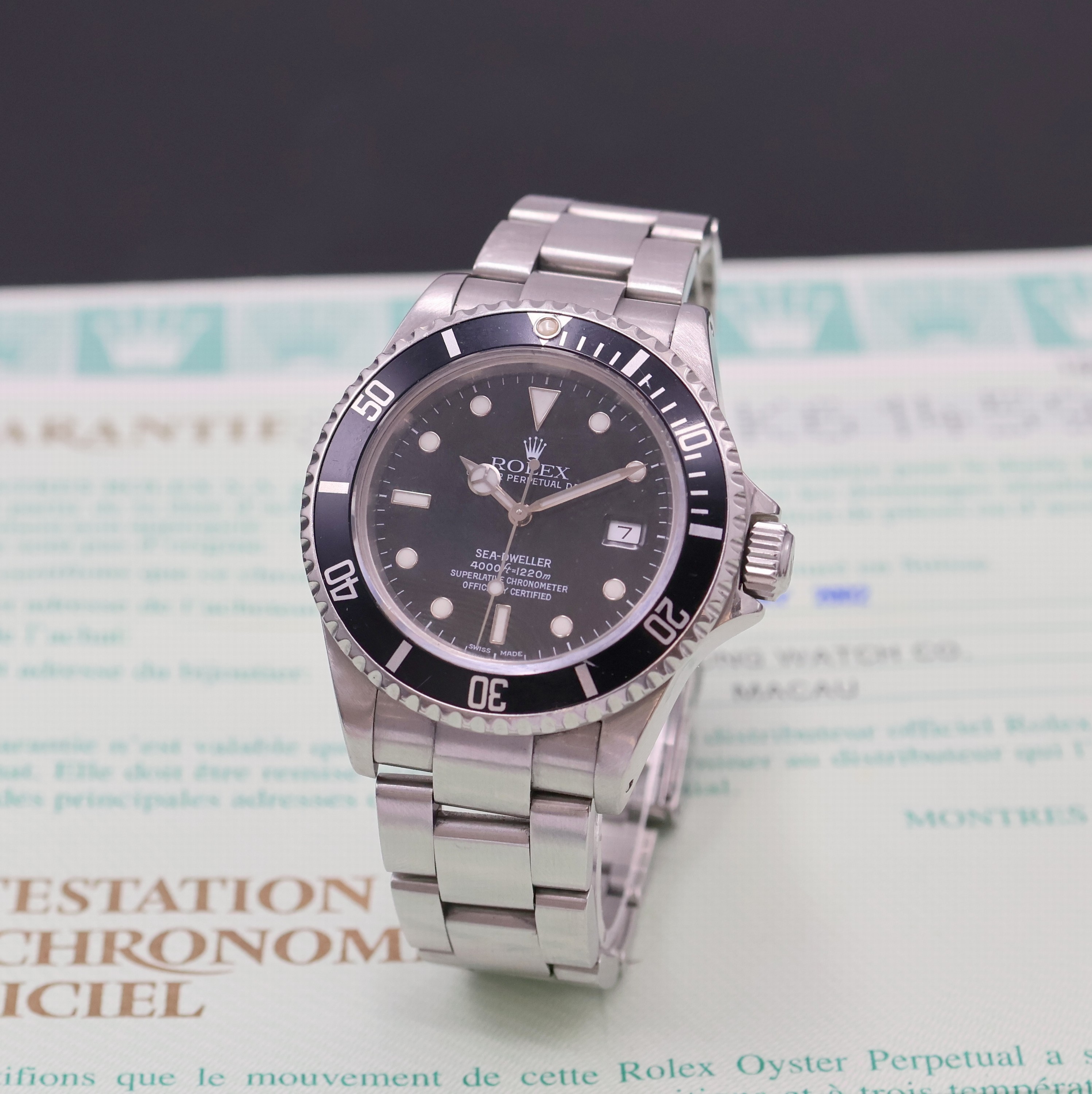 Image 27033923 - ROLEX Oyster Perpetual Date Sea-Dweller Referenz 16600 Taucheruhr, Automatik, K- Serie, ...