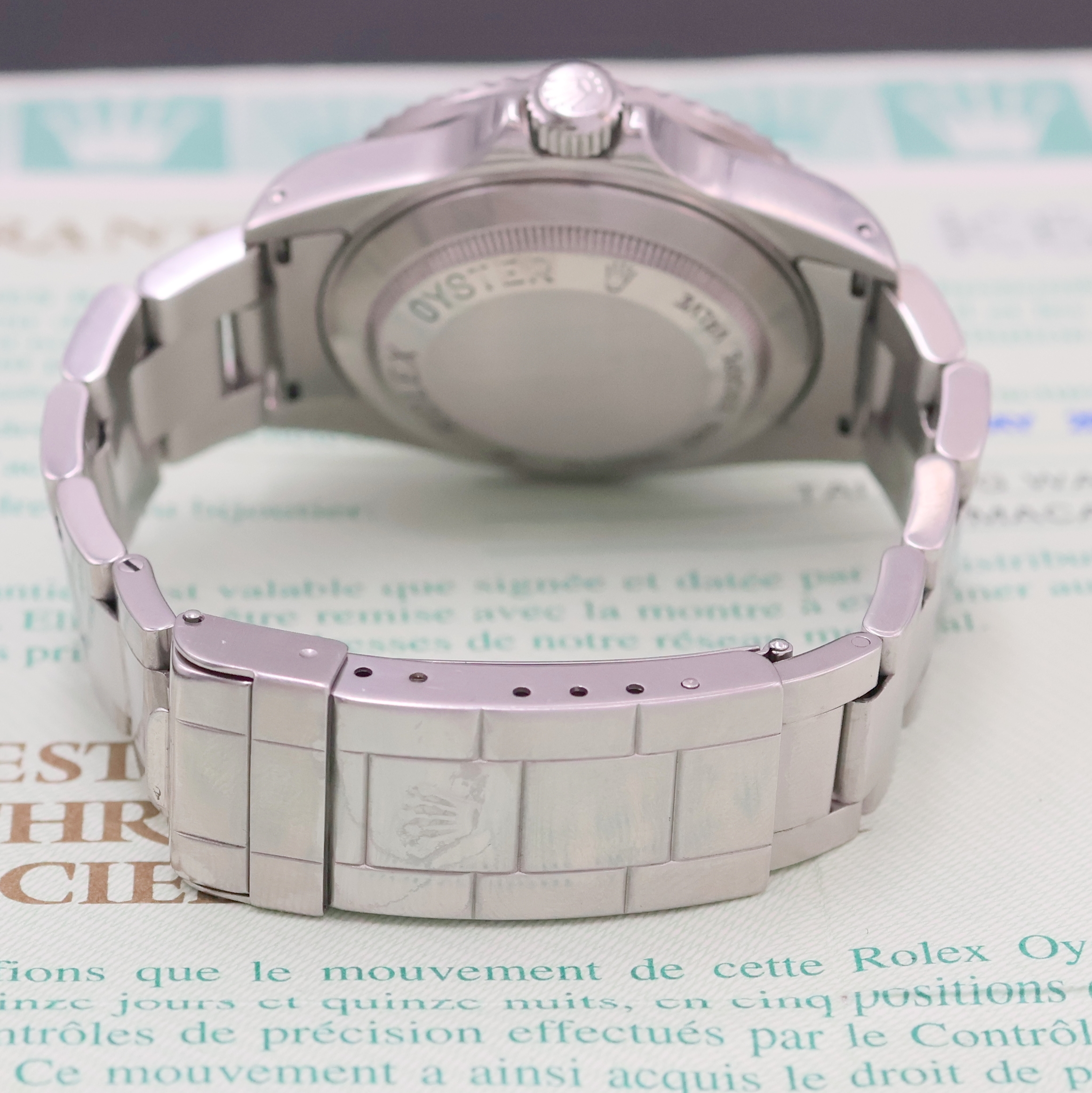 Detail c: ROLEX Oyster Perpetual Date Sea-Dweller Referenz 16600 Taucheruhr, Automatik, K- Serie, Chronometer der Superlative in Edelstahl inkl. Oysterband, ...