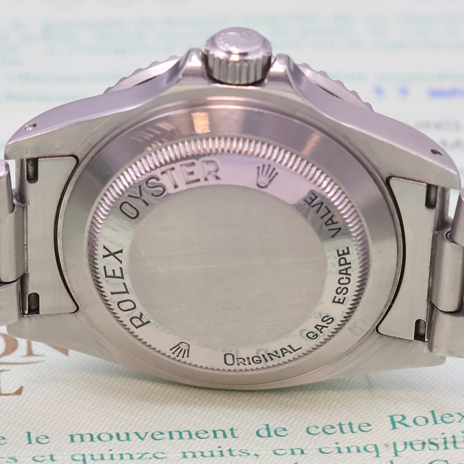 Detail f: ROLEX Oyster Perpetual Date Sea-Dweller Referenz 16600 Taucheruhr, Automatik, K- Serie, Chronometer der Superlative in Edelstahl inkl. Oysterband, ...