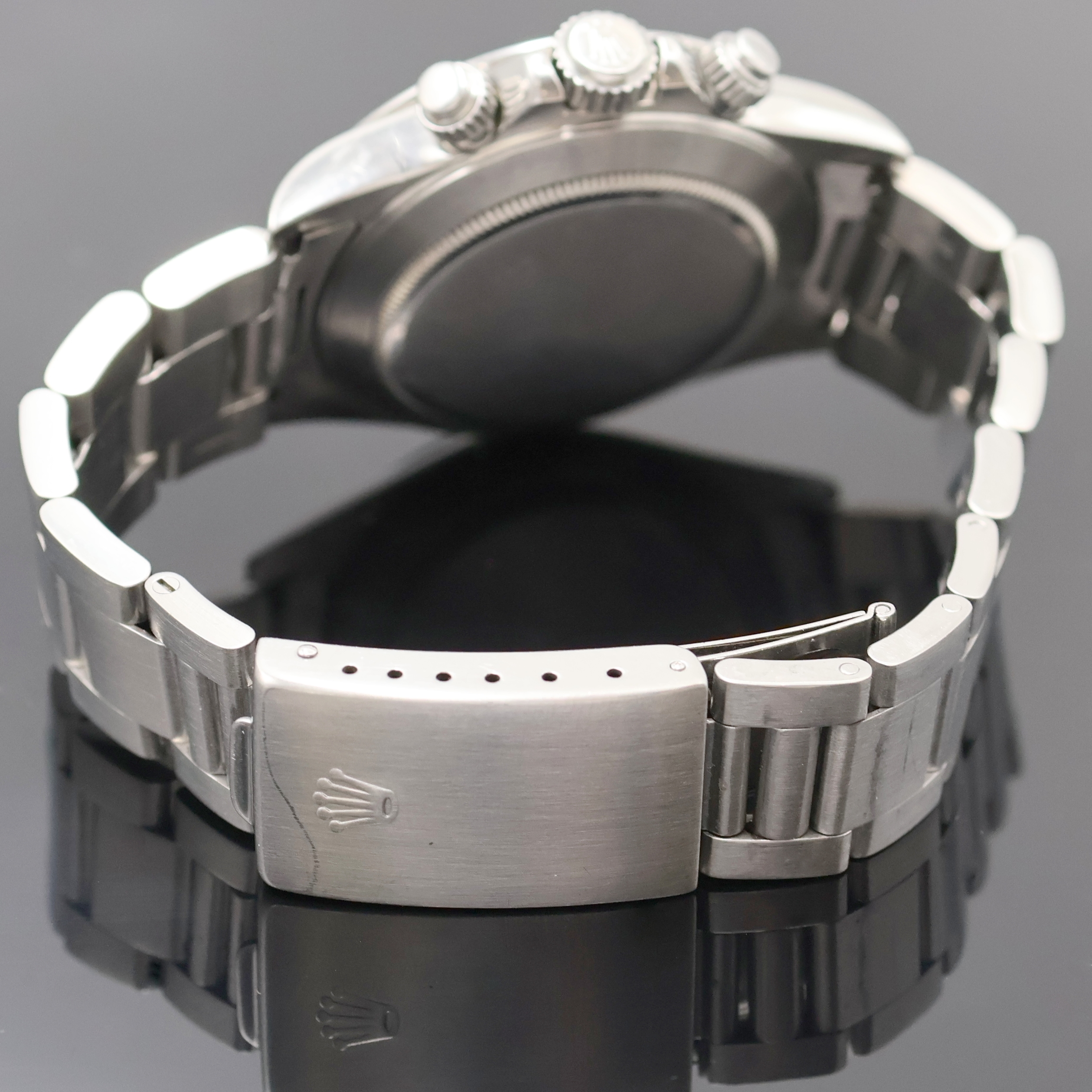Detail c: ROLEX Herrenarmbanduhr Oyster Perpetual Cosmograph Daytona Referenz 16520, Schweiz um 1991, Automatik, Ref. 16520, N-Serie, Chronometer der ...