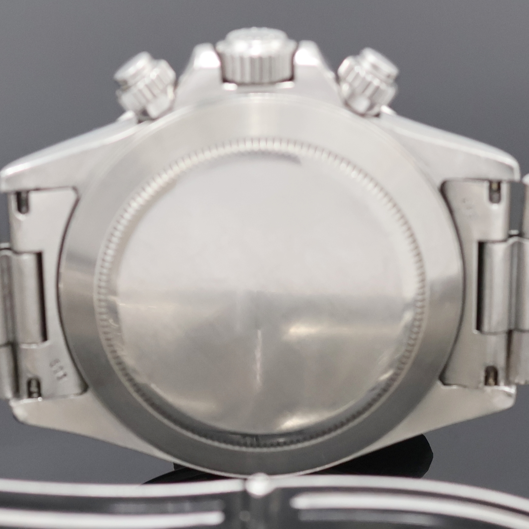 Detail f: ROLEX Herrenarmbanduhr Oyster Perpetual Cosmograph Daytona Referenz 16520, Schweiz um 1991, Automatik, Ref. 16520, N-Serie, Chronometer der ...