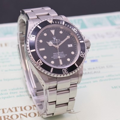27033923b - ROLEX Oyster Perpetual Date Sea-Dweller Referenz 16600 Taucheruhr, Automatik, K- Serie, ...