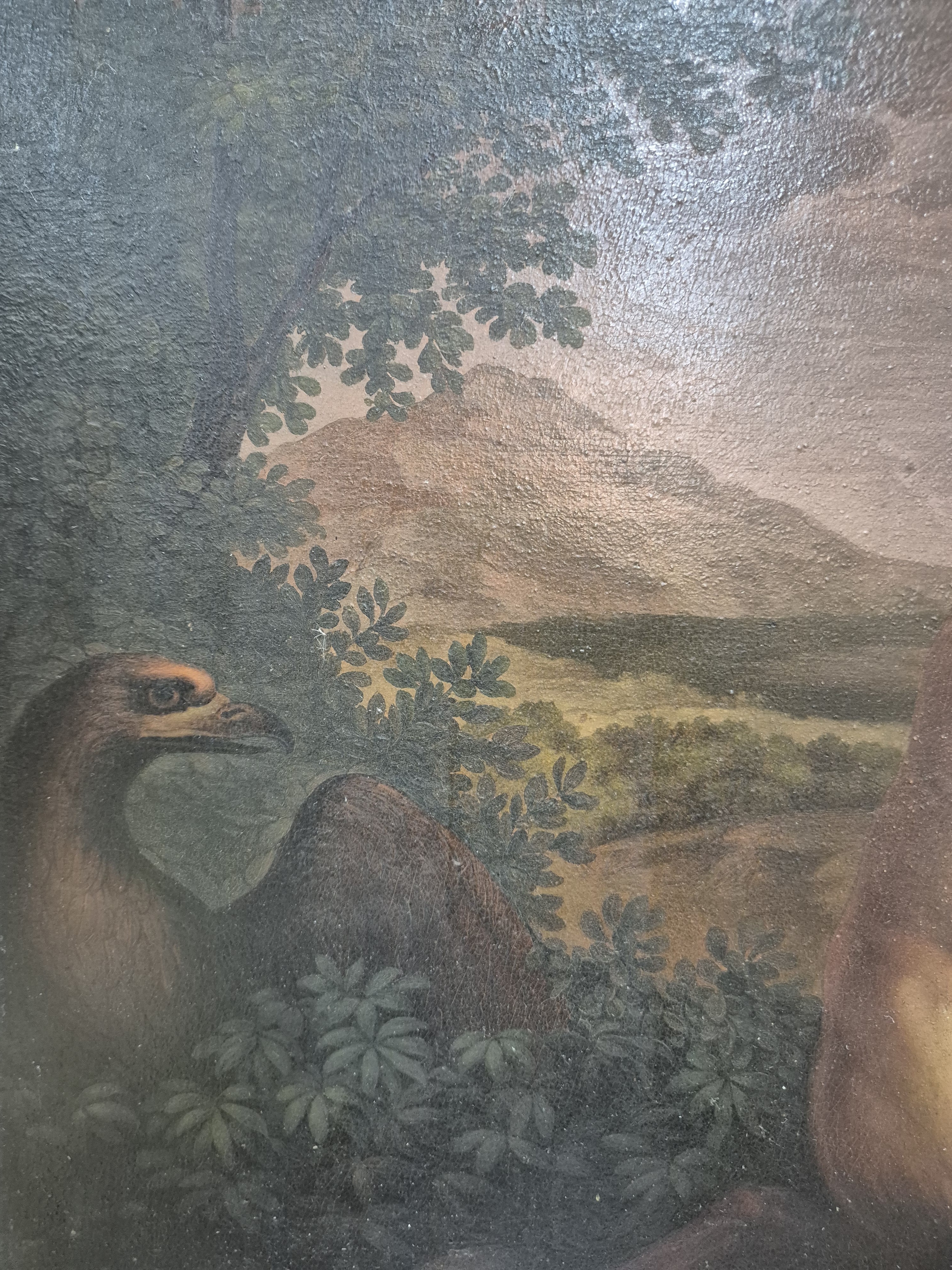 Detail d: Unbekannter Künstler des fortgeschrittenen 19 .Jh., nach einem Fresko von Benigne Gagneraux (1756-1795), nach einem Deckenfresko in der Gallerie ...