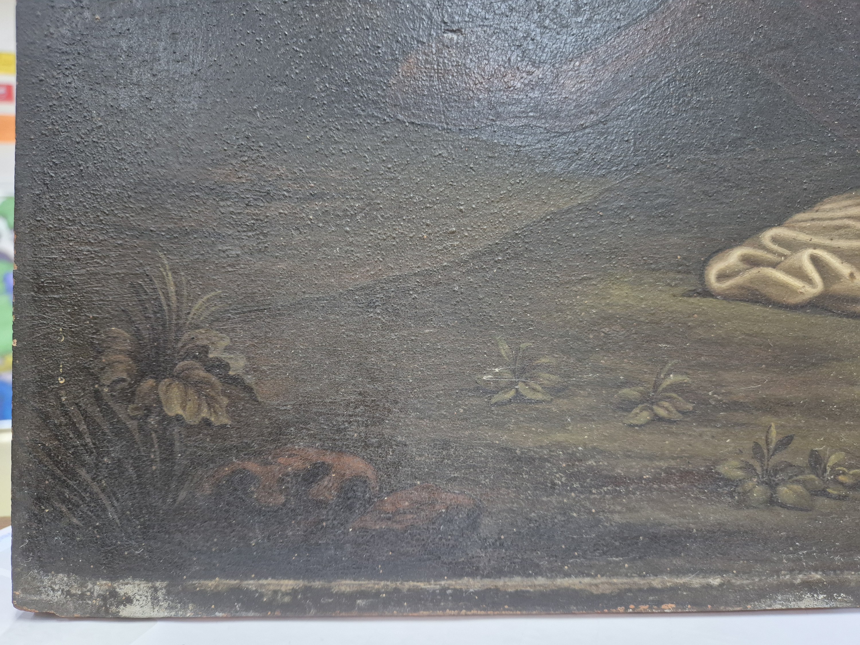 Detail e: Unbekannter Künstler des fortgeschrittenen 19 .Jh., nach einem Fresko von Benigne Gagneraux (1756-1795), nach einem Deckenfresko in der Gallerie ...