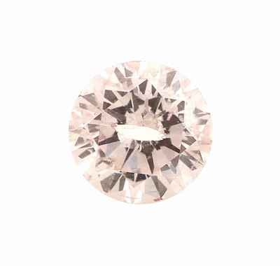 Image Loser Brillant, 0.50 ct natural very light pink (not applicable), mit GIA-Expertise ...