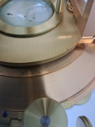 27034157c - Großer Theodolith von Breithaupt, ´F.W. Breithaupt & Sohn, Cassel, 1845, St.254 Messing ...