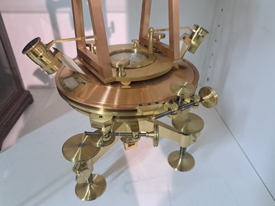 27034157d - Großer Theodolith von Breithaupt, ´F.W. Breithaupt & Sohn, Cassel, 1845, St.254 Messing ...