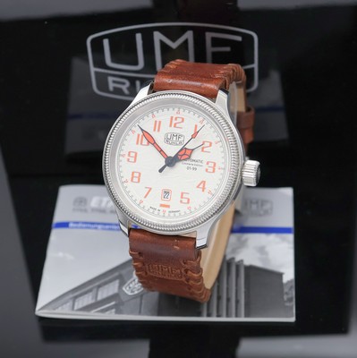 Image UMF RUHLA nahezu neuwertige, auf 99 Stück limitierte Armbanduhr Referenz 1552-5, ...