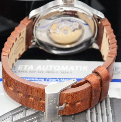 27034169c - UMF RUHLA nahezu neuwertige, auf 99 Stück limitierte Armbanduhr Referenz 1552-5, ...