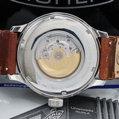 27034169f - UMF RUHLA nahezu neuwertige, auf 99 Stück limitierte Armbanduhr Referenz 1552-5, ...