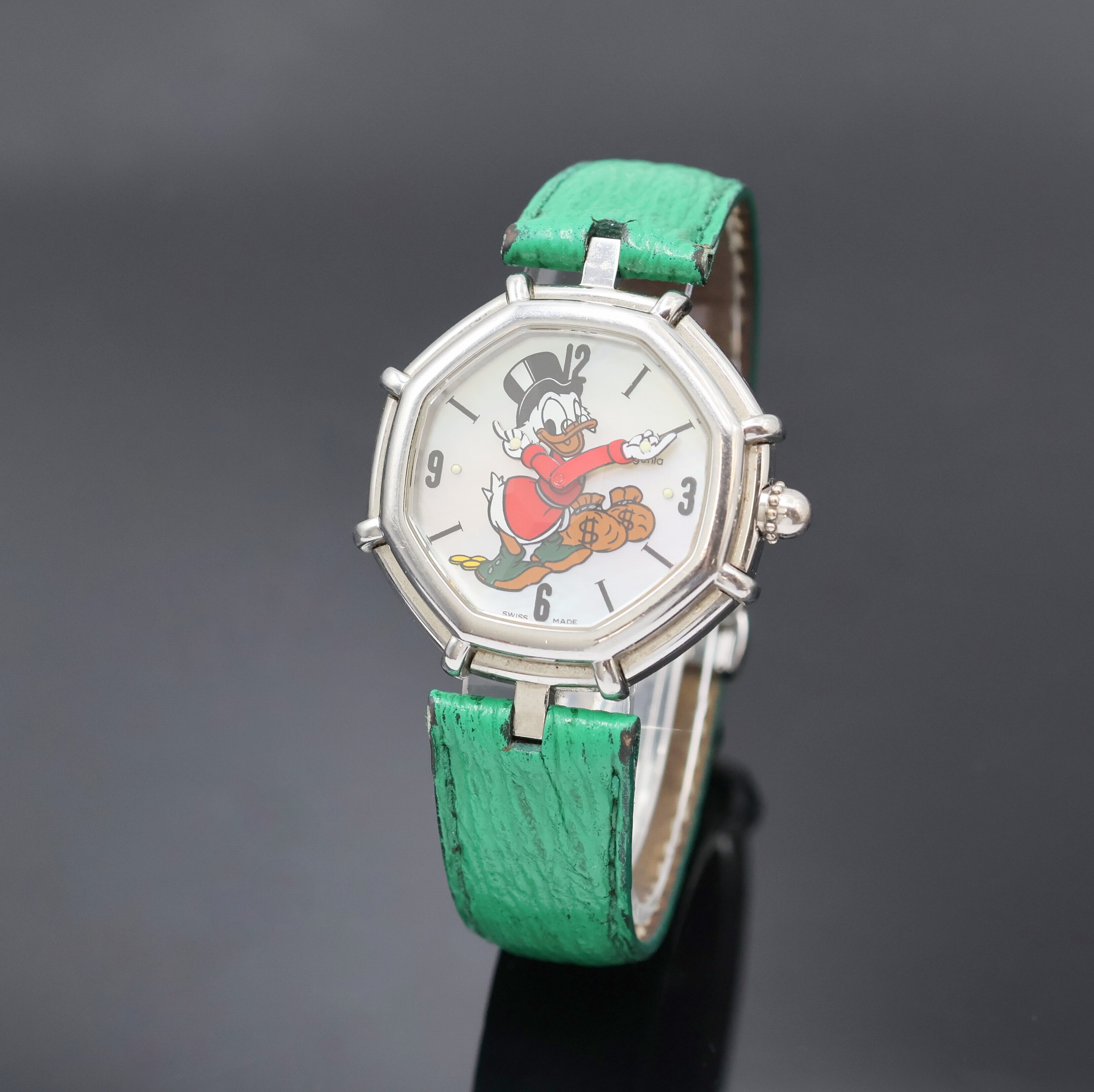 Image 27034679 - GERALD GENTA Disney Armbanduhr Referenz G.3487.7, Schweiz 1990er Jahre, Automatik, ...