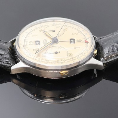 27034610c - ANGELUS Schaltradchronograph Chronodato, Schweiz 1940er Jahre, Handaufzug, unsign. ...