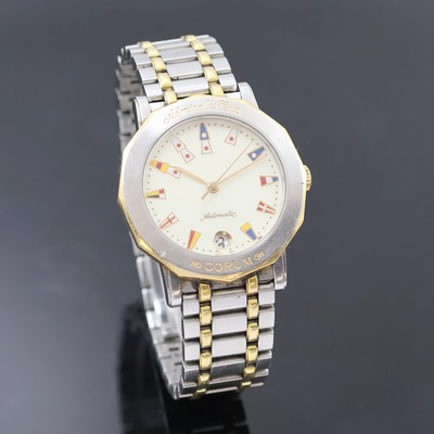 27034691b - CORUM Admiral´s Cup Herrenarmbanduhr Referenz 89.430.21, Schweiz um 1990, Automatik, ...