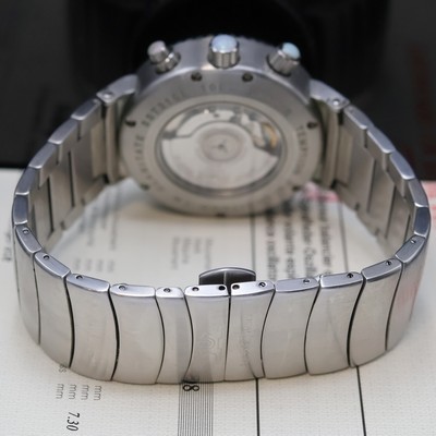 27034706c - TEMPTION Cherubin-GDA auf 500 Stück limitierter Armbandchronograph in Stahl, ...