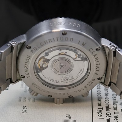27034706f - TEMPTION Cherubin-GDA auf 500 Stück limitierter Armbandchronograph in Stahl, ...