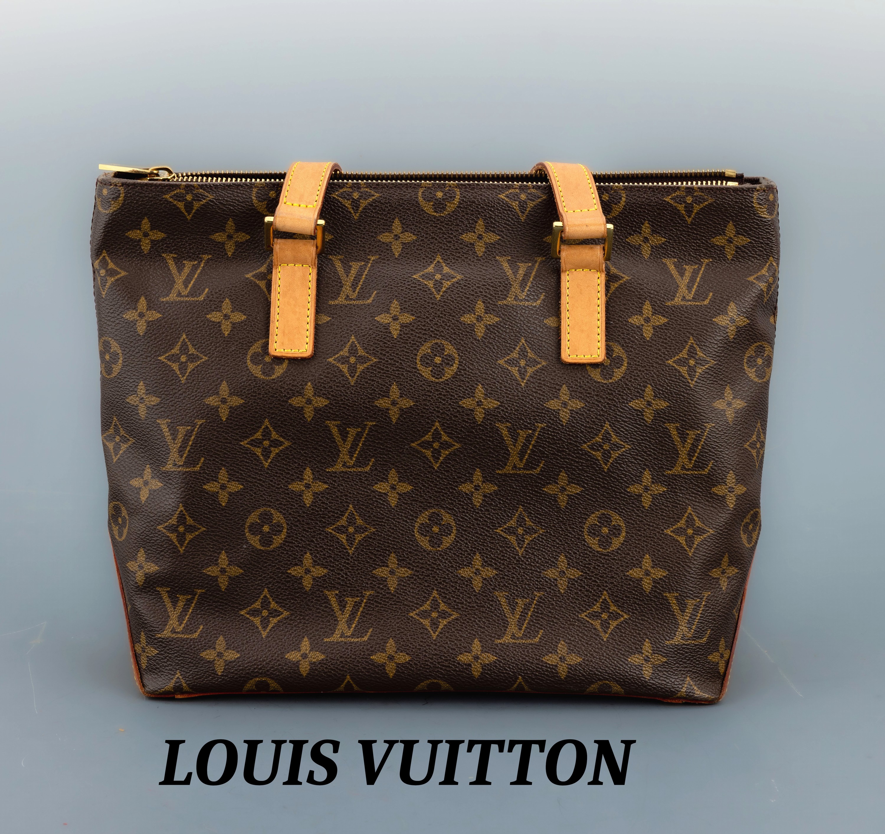 Image 27034873 - LOUIS VUITTON Handtasche ´Cabas Mezzo´, Monogram Canvas, Monturen Metall verg., innen ...