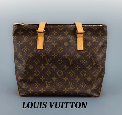 Image LOUIS VUITTON Handtasche ´Cabas Mezzo´, Monogram Canvas, Monturen Metall verg., innen ...