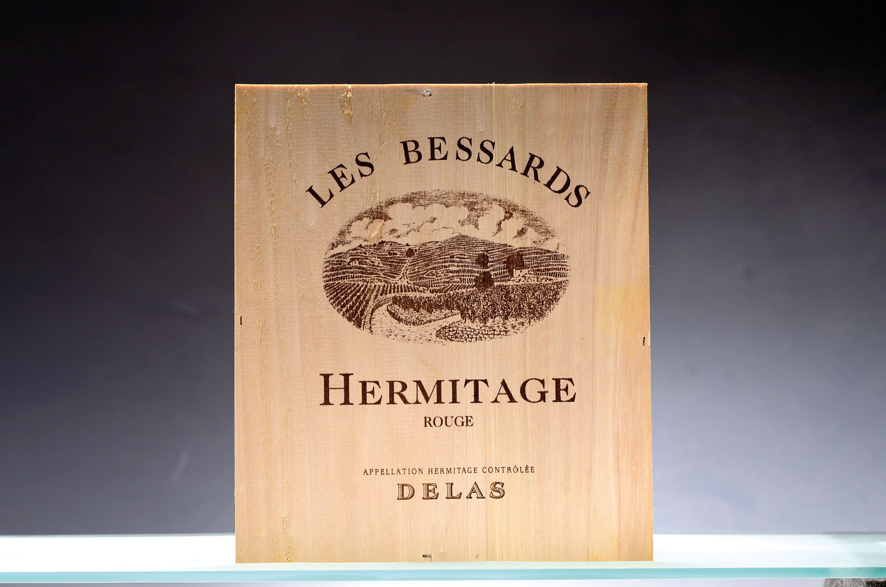Detail b: 6 Flaschen 2009 Delas Freres Hermitage Les Bessards, Rhone, Frankreich, je 75 cl, 14 % Vol., Füllstand: high fill, hervorragende ...