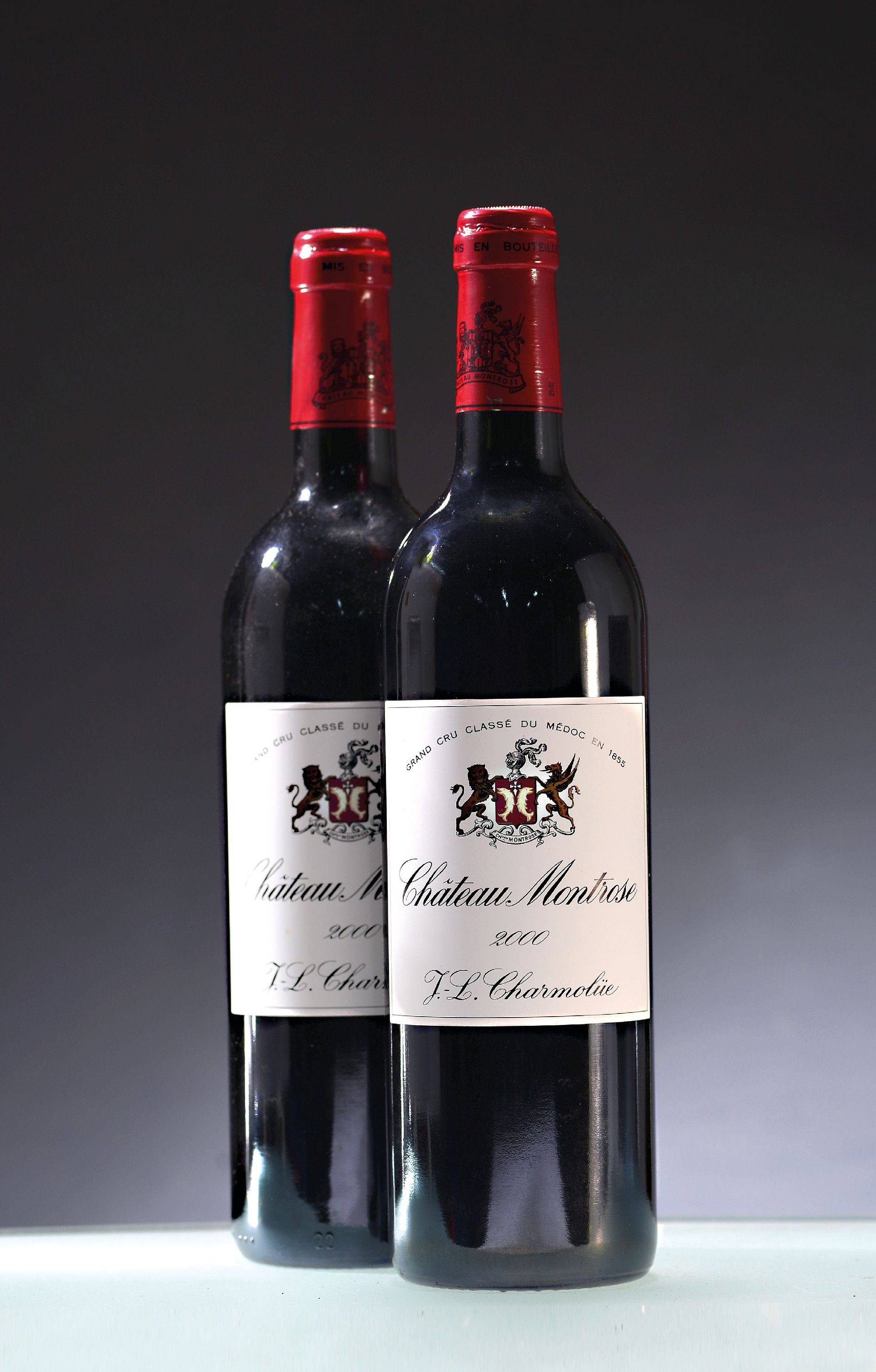 Image 27034988 - 6 Flaschen 2000 Chateau Montrose, 2eme Grand Cru Class, Saint-Estephe, Bordeaux, ...