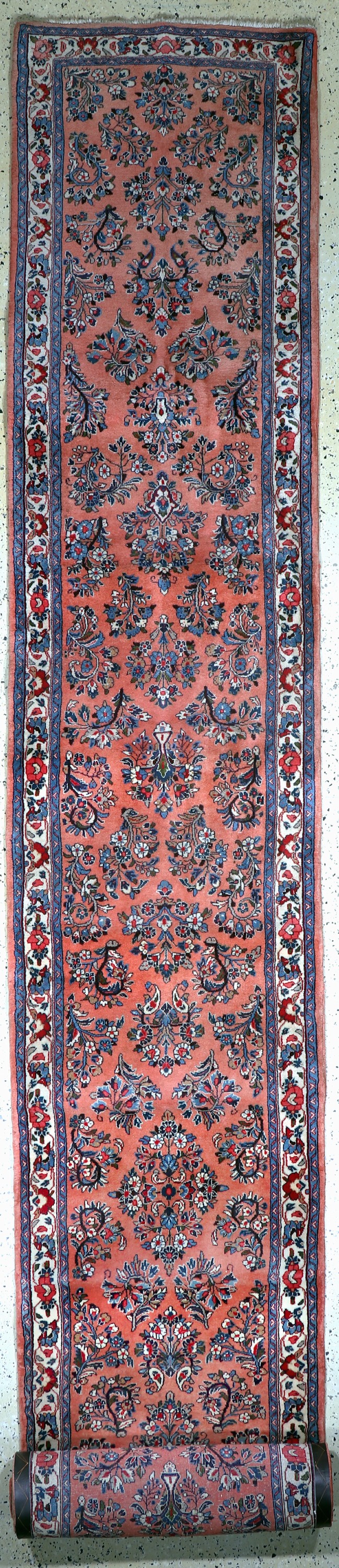Sarogh, Persien, Ende 20.Jhd, Wolle auf Baumwolle, ca. 640 x 85 cm, EHZ: 2