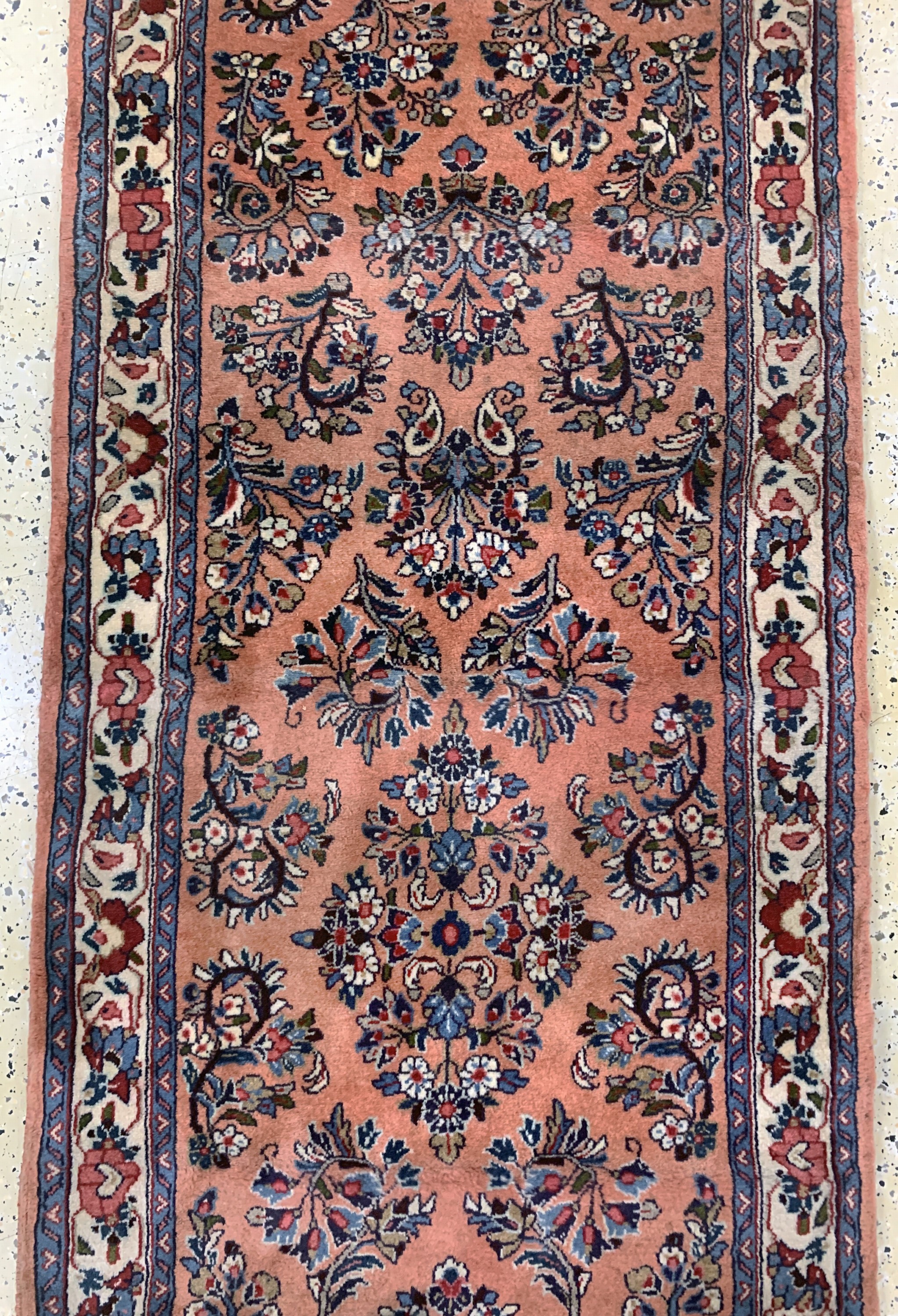 Detail c: Sarogh, Persien, Ende 20.Jhd, Wolle auf Baumwolle, ca. 640 x 85 cm, EHZ: 2