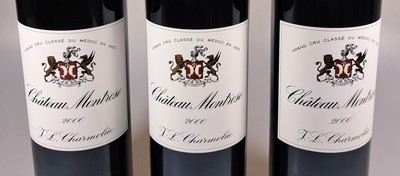 27034988f - 6 Flaschen 2000 Chateau Montrose, 2eme Grand Cru Class, Saint-Estephe, Bordeaux, ...