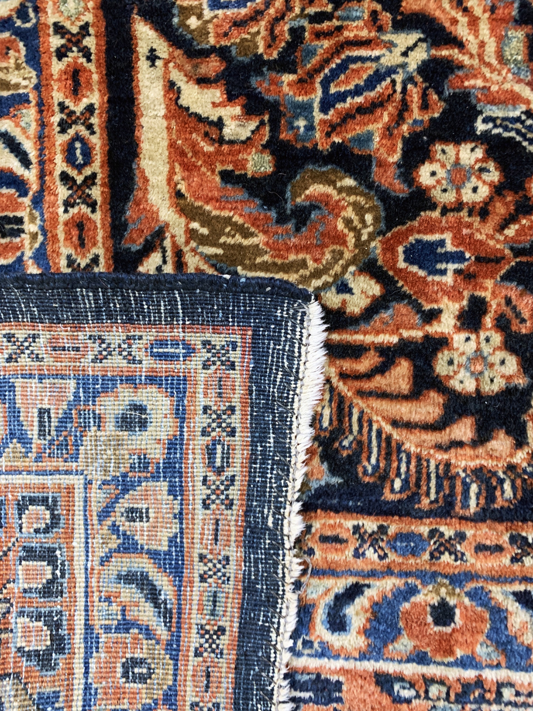 Detail j: Us Re-Import Sarogh antik, Persien, um 1900, Wolle auf Baumwolle, ca. 360 x 270 cm, EHZ: 2