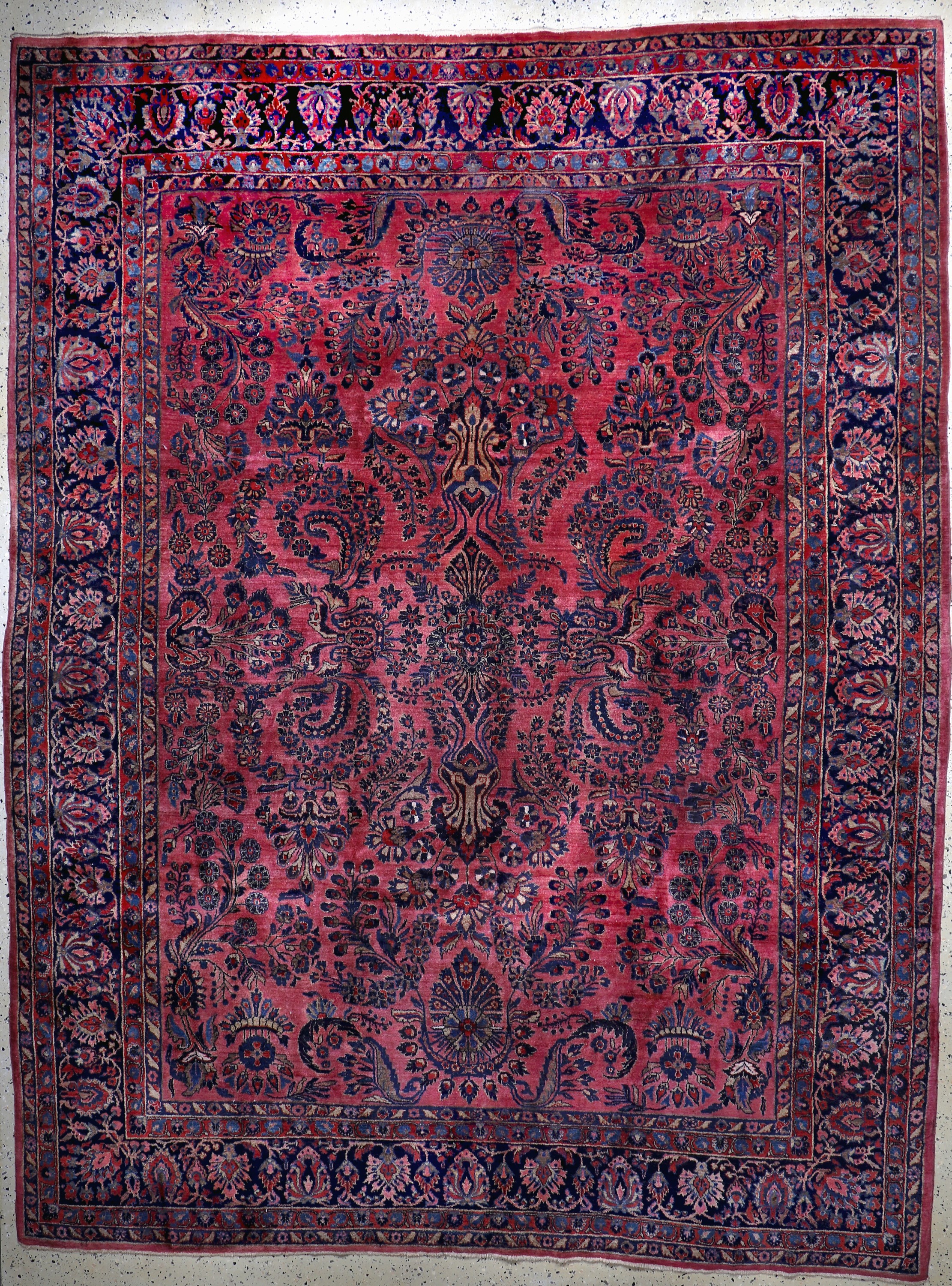 Image 27035054 - Us Re-Import Sarogh antik, Persien, um 1900, Wolle auf Baumwolle, ca. 344 x 262 cm, ...