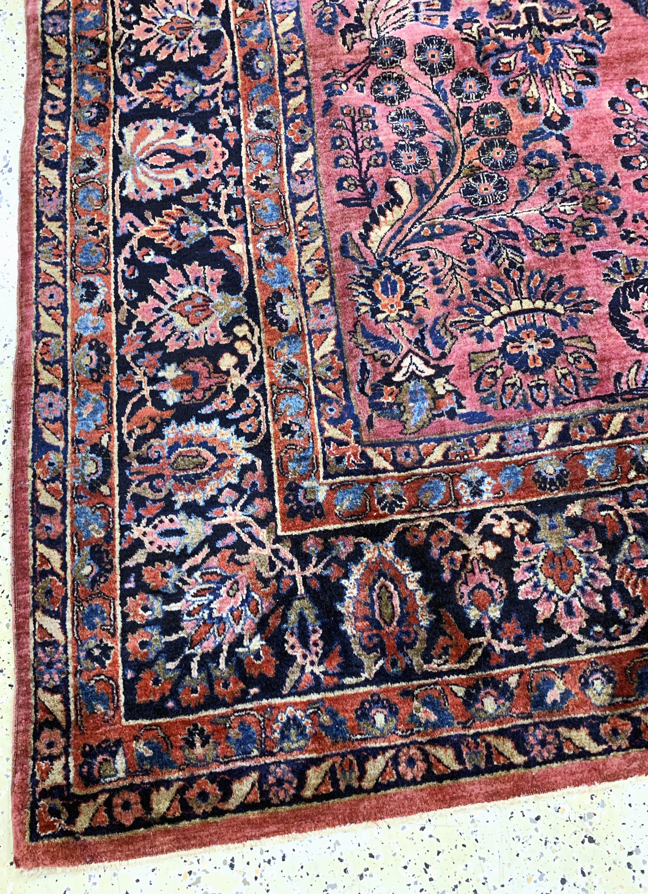 Detail i: Us Re-Import Sarogh antik, Persien, um 1900, Wolle auf Baumwolle, ca. 344 x 262 cm, EHZ: 2