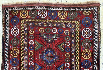 27035049a - Kurdischer´Dorfteppich´, Türkei, Anfang 20.Jhd, Wolle auf Wolle, ca. 235 x 125 cm, ...