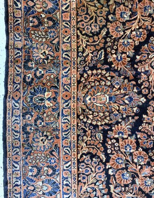 27035052d - Us Re-Import Sarogh antik, Persien, um 1900, Wolle auf Baumwolle, ca. 360 x 270 cm, ...