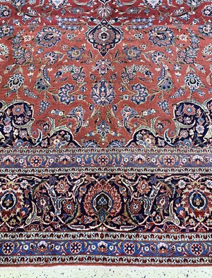 27035056h - Keschan Kork fein, Persien, Anfang 20.Jhd, Korkwolle auf Baumwolle, ca. 420 x 320 cm, ...