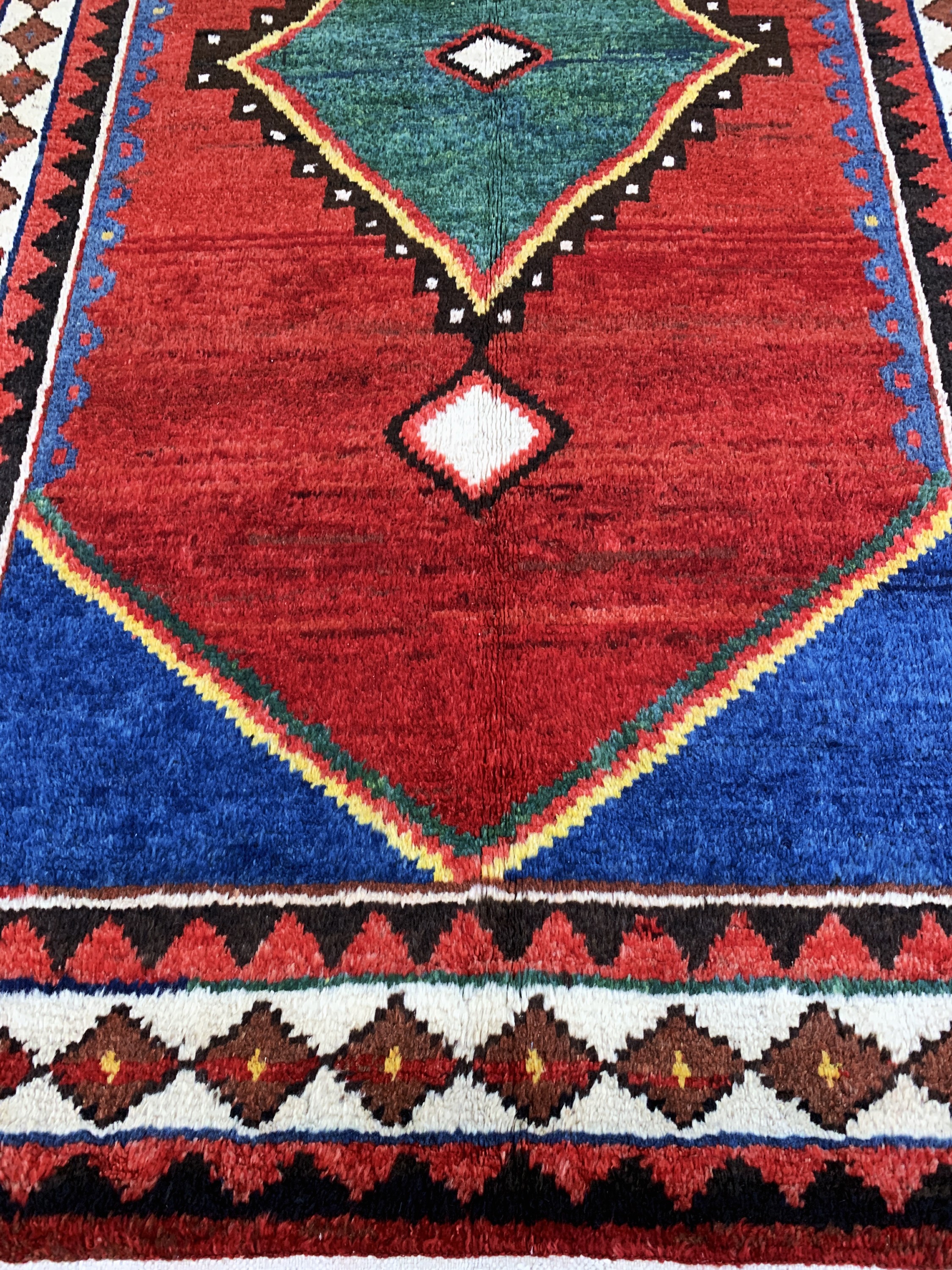 Detail f: Louri Bachtiar, Persien, Anfang 20.Jhd, Wolle auf Baumwolle, ca. 260 x 165 cm, EHZ: 2