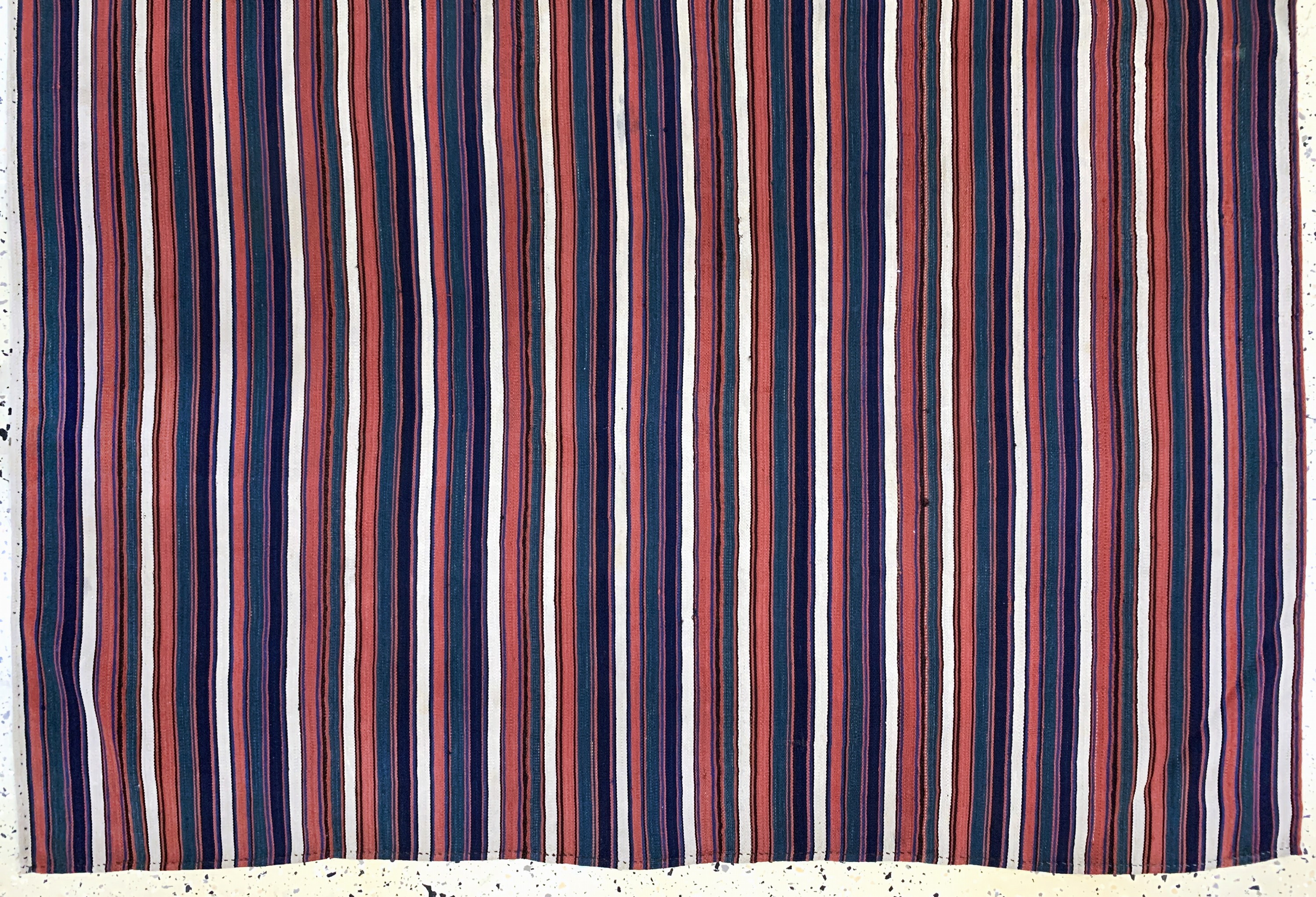 Detail c: "Djajim"Nomaden-Decke, Persien, Anfang 20.Jhd, Wolle auf Wolle, ca. 200 x 143 cm, (7 Bahnig), EHZ: 2