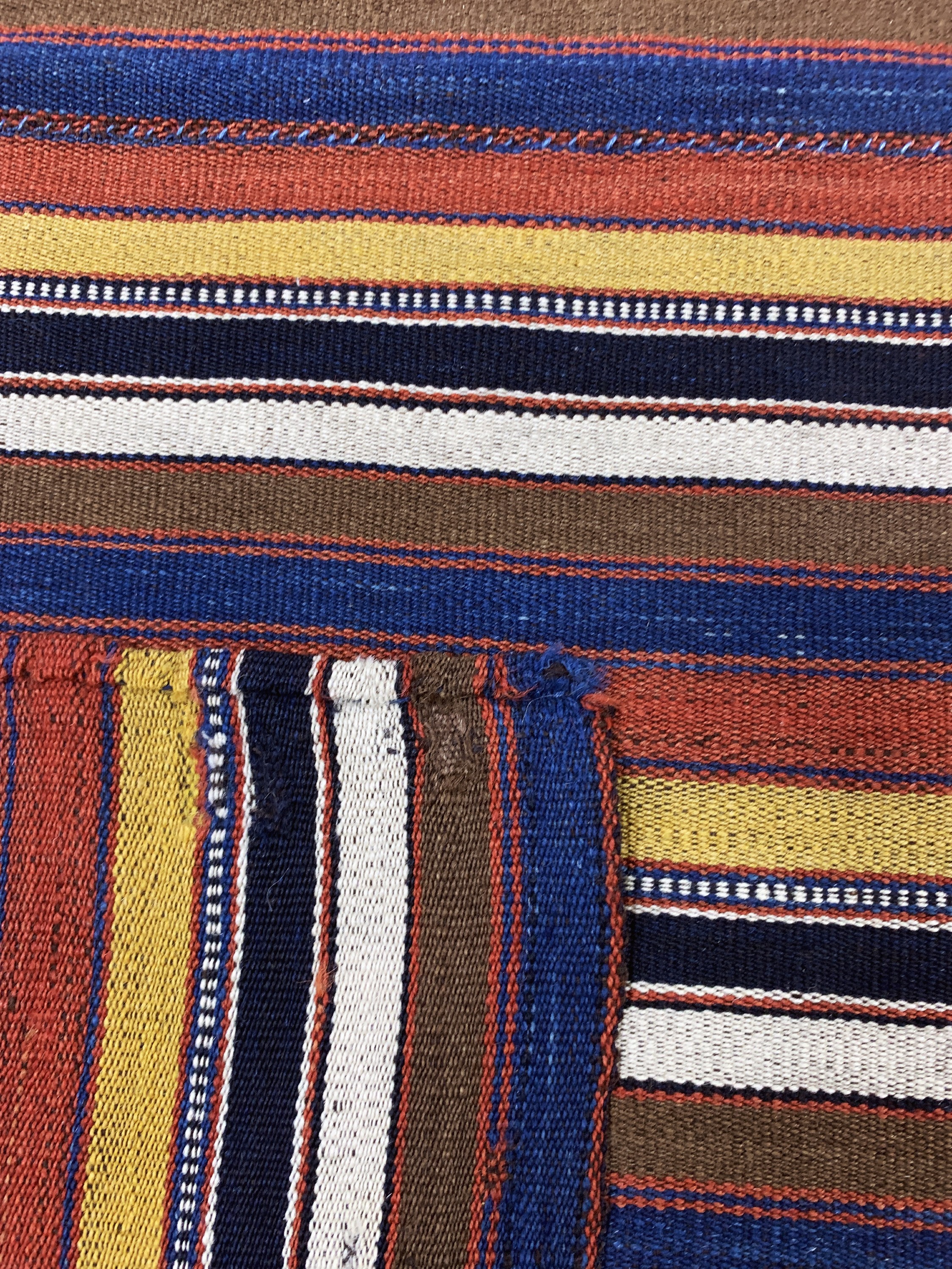 Detail f: "Djajim"Nomaden-Decke, Persien, Anfang 20.Jhd, Wolle auf Wolle, ca. 205 x 205 cm, (8 Bahnig), EHZ: 2