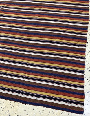 27035189a - ´Djajim´Nomaden-Decke, Persien, Anfang 20.Jhd, Wolle auf Wolle, ca. 205 x 205 cm, (8 ...