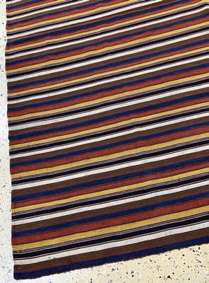 27035189b - ´Djajim´Nomaden-Decke, Persien, Anfang 20.Jhd, Wolle auf Wolle, ca. 205 x 205 cm, (8 ...