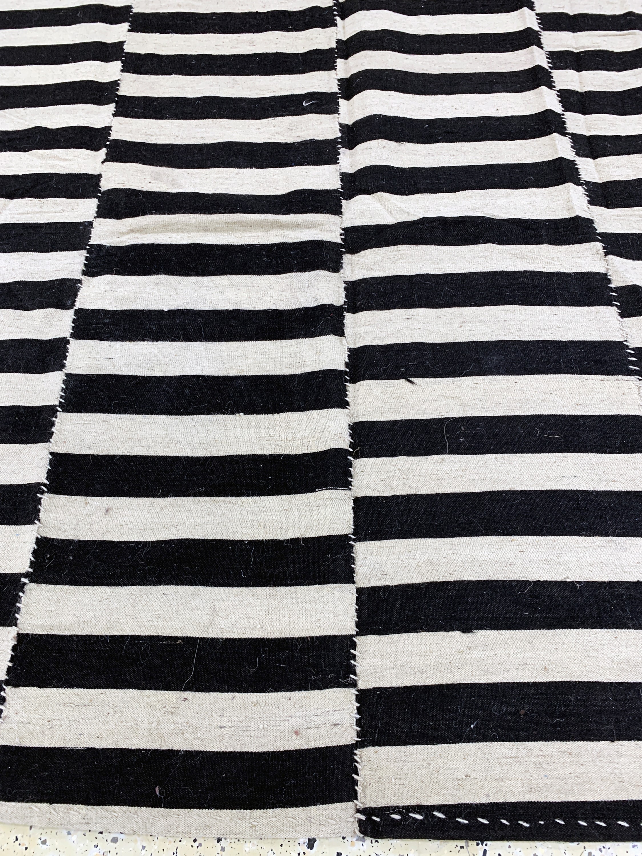 Detail f: Mazandaran Kelim(4 Bahnig), Persien, Anfang20.Jhd, Wolle auf Wolle, ca. 366 x 170 cm, EHZ: 2