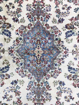 27035290e - Kerman´Lawar´antik, Persien, um 1900, Wolleauf Baumwolle, ca. 580 x 330 cm, EHZ: ...