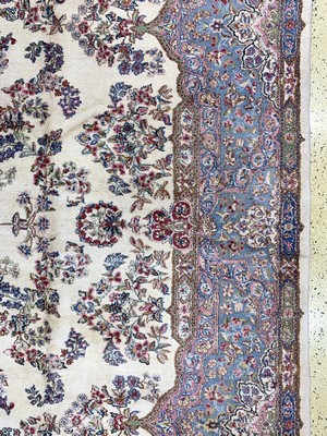 27035290f - Kerman´Lawar´antik, Persien, um 1900, Wolleauf Baumwolle, ca. 580 x 330 cm, EHZ: ...