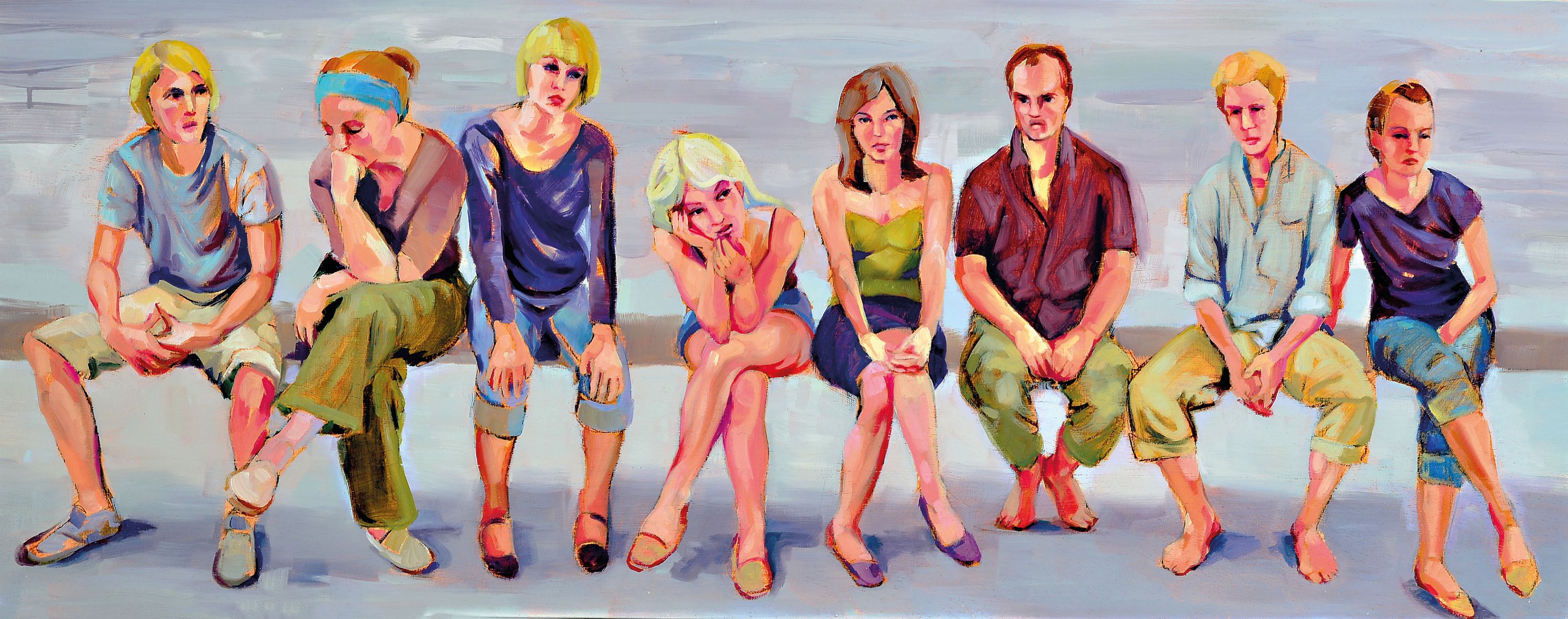 Image 27035431 - Christine Reinckens, geb. 1962 Hannover, Skizze zu ´Variation des Wartens´, 2009, ...