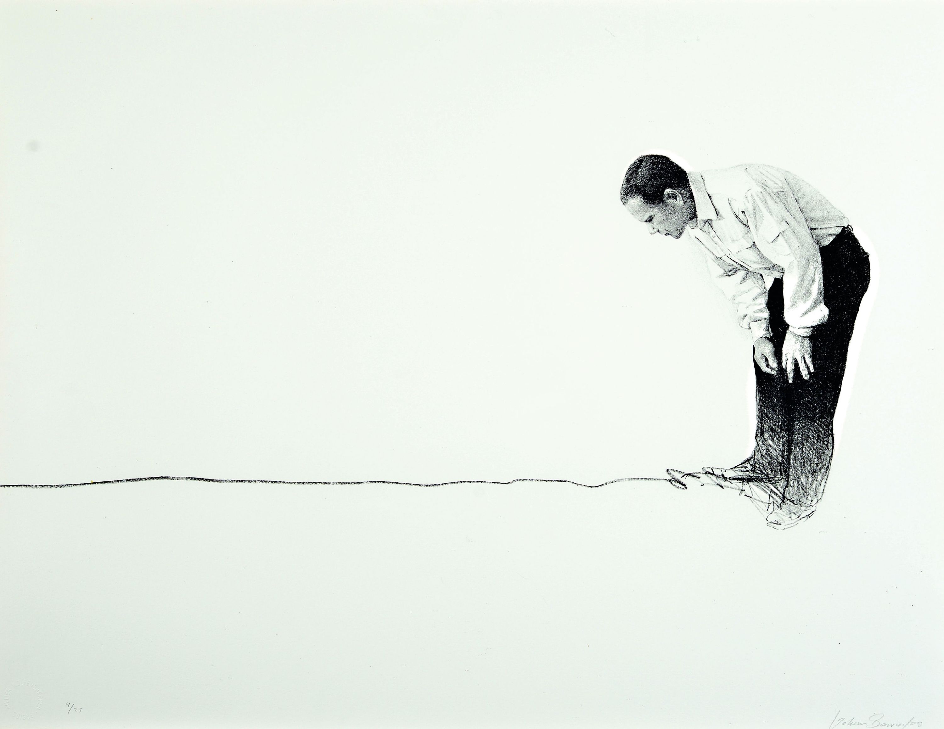 Image 27035445 - Johan Barrios, geb. 1982, Lithographie, Ed. 9/25, Blindstempel Atelier Wolfensberger, ...