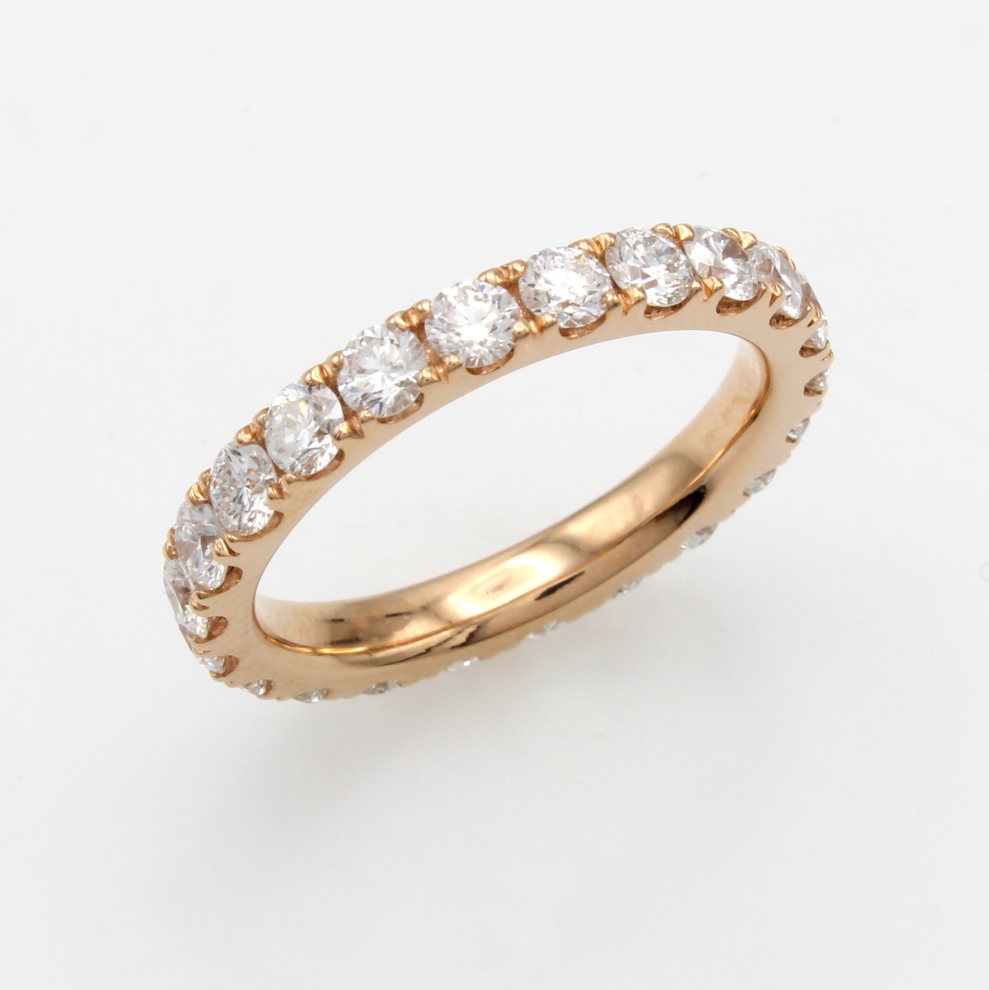 Image 27035455 - Memoryring mit Brillanten, RG 750/000, Brill. zus. ca. 2.03 ct feines Weiß/si, RW ...