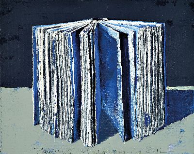 Image Thomas Kleemann, geb. 1954 Geesthacht, ´Offenes Buch´, 2012, Mischtechnik auf Leinwand, ...