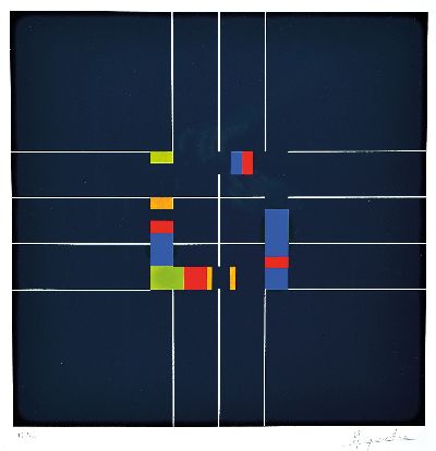 Image Jean-Pierre Husquinet, geb. 1957 Ougree, Farbsiebdruck, ohne Titel, 1997, Ed. 92/100, ...