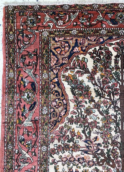 27035443c - Antiker Bachtiar, Persien, um 1900, Wolle auf Baumwolle, ca. 200 x 147 cm, EHZ: 2-3 ...