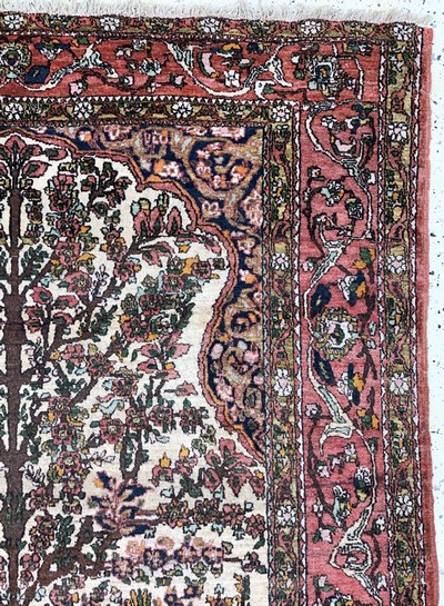 27035443d - Antiker Bachtiar, Persien, um 1900, Wolle auf Baumwolle, ca. 200 x 147 cm, EHZ: 2-3 ...