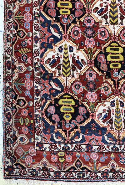 27035446b - Saman Bachtiar, Persien, Anfang 20.Jhd, Wolle auf Baumwolle, ca. 203 x 138 cm, EHZ: 2-3 ...