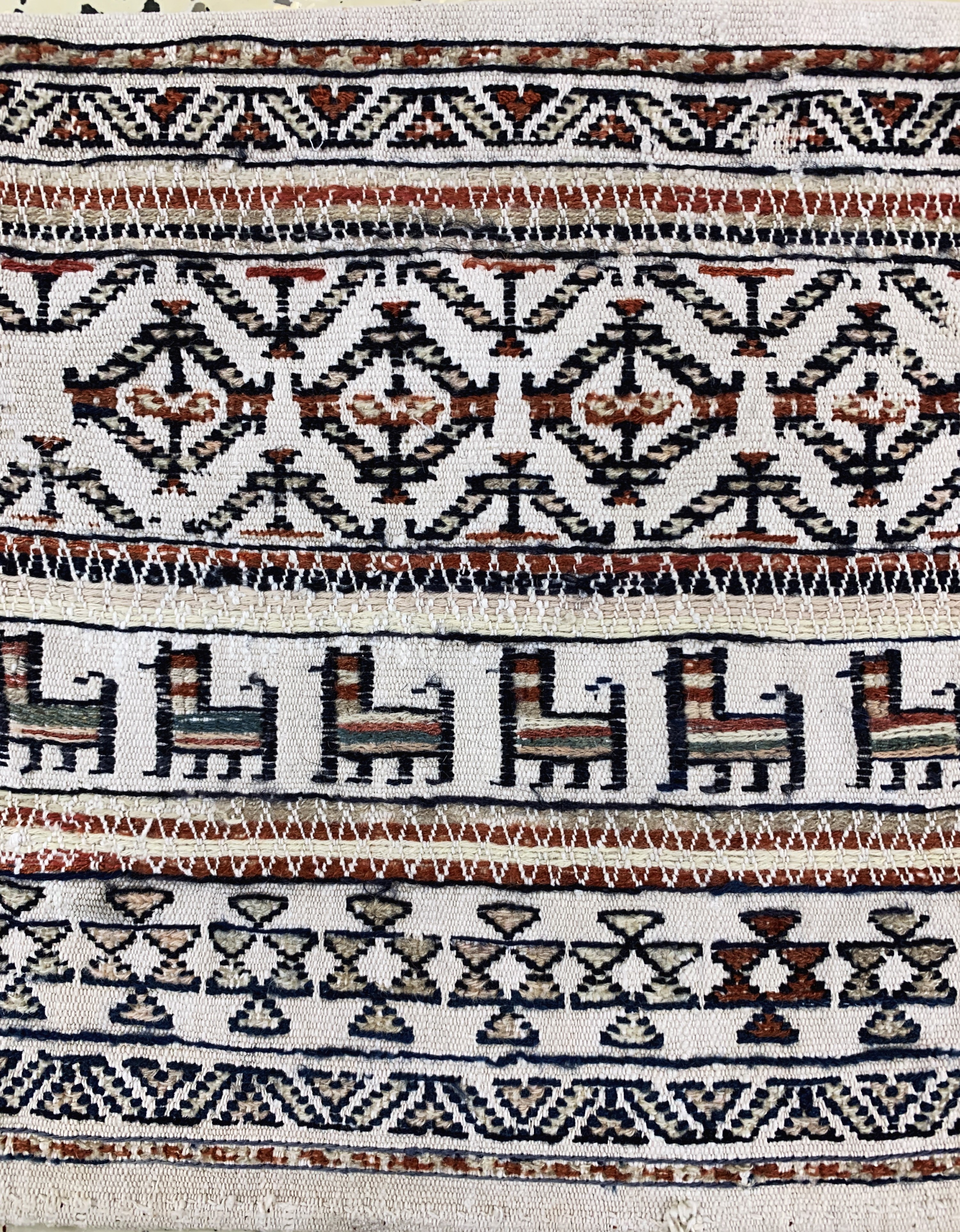 Detail a: Konvolut aus 6 Taschen, Persien, Anfang bisMitte 20.Jhd, Wolle auf Wolle, ca. 53 x 23 cm,EHZ: 2