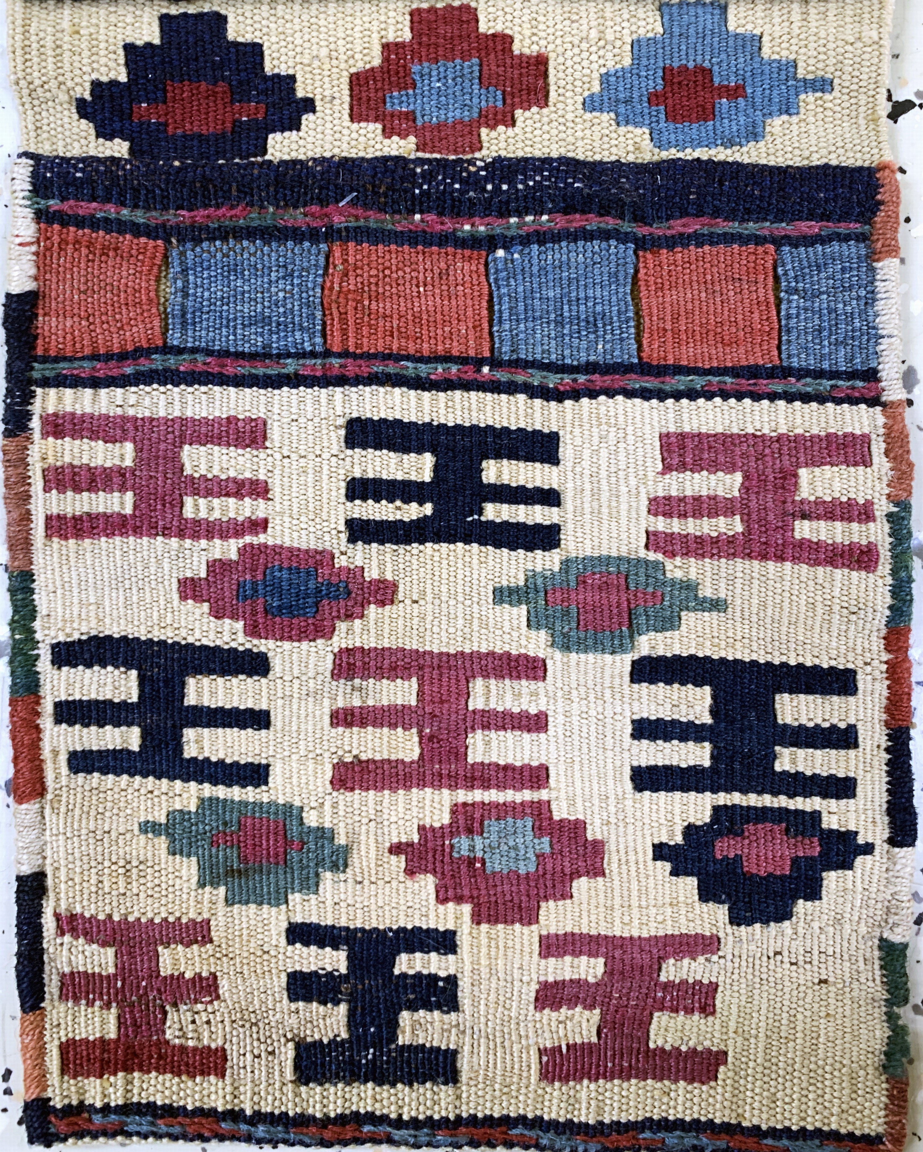 Detail d: Konvolut aus 6 Taschen, Persien, Anfang bisMitte 20.Jhd, Wolle auf Wolle, ca. 53 x 23 cm,EHZ: 2